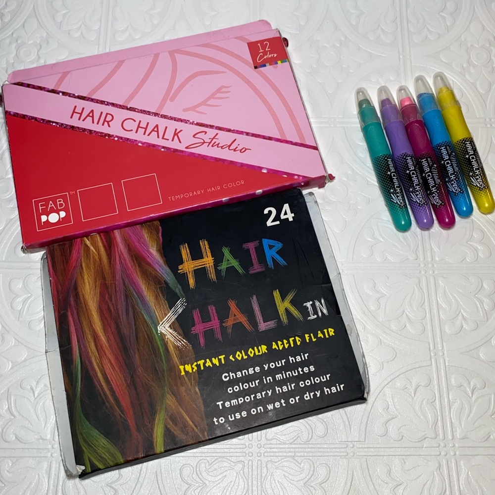 Bundle of Hair Chalk